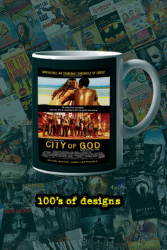 City of God 11oz Mug | Film Memorabilia | City of God Design | Lead Actor's Name