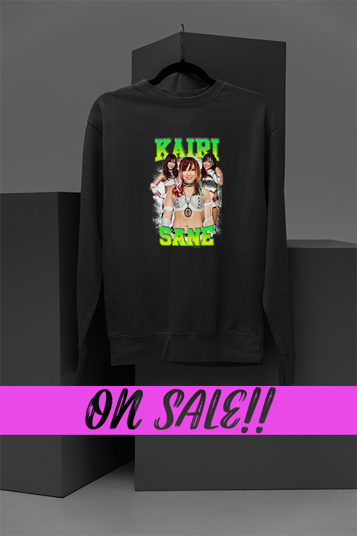 Kairi Sane WWE Sweatshirt | Pirate Princess | WWE Superstar | NXT Champion | Emp