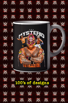 REY MYSTERIO 11oz Mug | WWE Superstar Rey Mysterio Design | Collector's Item for Fans