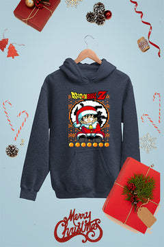 KIDS UGLY Dragon Ball Z Goku Christmas Hoodie | Kids Christmas Ugly Design | Dragon