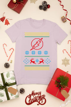 KIDS UGLY: Flashing Through Christmas | DC The Flash Logo | Kids Christmas Ugly