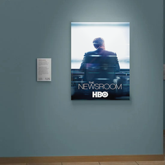 The Newsroom Canvas Print | Jeff Daniels Design