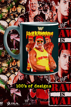 HULK HOGAN 11oz Mug | WWE Iconic Wrestling Legend Design