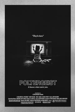 Poltergeist Craig T. Nelson Gloss Poster | Horror Movie Wall Art | 80s Cult Classic Print | Spooky Cinema Decor | Retro Film Artwork | Haunted House Aesthetic | High-Quality Horror Print