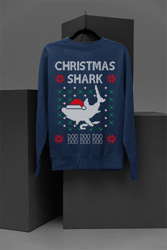 UGLY Christmas Shark: Jaws of Festive Fun | Killer Claus Collection | Holiday Havoc Sweat