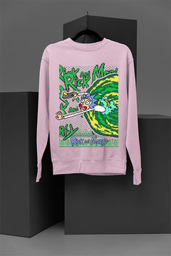 UGLY Galactic Christmas Morty Sweatshirt | Rick and Morty Fan Apparel | Christmas Ugly Design