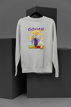 "Gohan Power Unleashed | Dragon Ball Z Warrior Sweatshirt | Anime Fan Sweater"