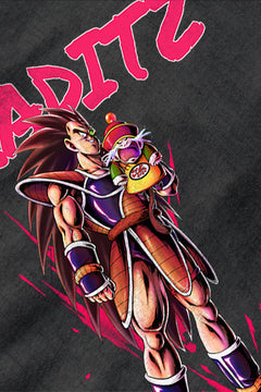 Raditz Dragon Ball Z T-Shirt | Saiyan Power Shirt | Anime Lover Tee | Raditz Saga