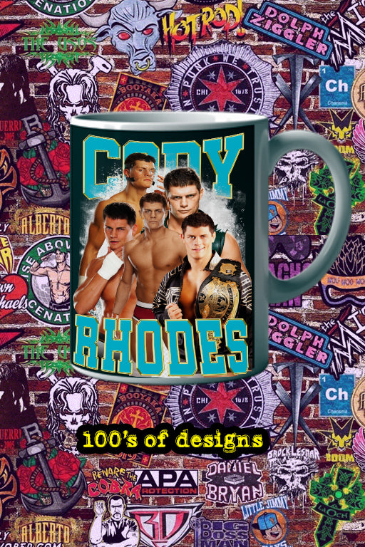 CODY RHODES 11oz Mug | Pro Wrestling Mug | CODY RHODES Design