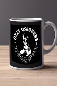 Ozzy Osbourne Blizzard of Ozz 11oz Mug | Classic Rock Album Tribute | Iconic Metal Legend Cup