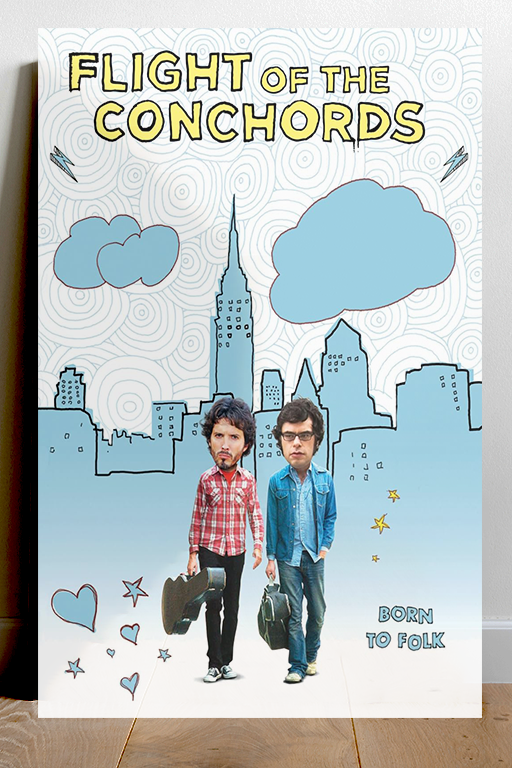 Flight of the Conchords | Jemaine Clement Premium Gloss Poster - TV Show Design