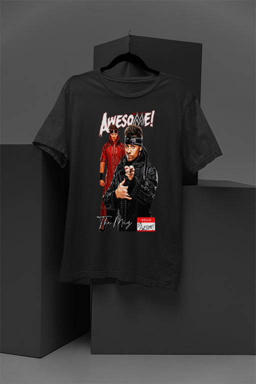 THE MIZ WWE T-Shirt | A-Lister | Awesome | Must-See | Intercontinental