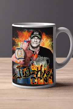 JOHN CENA 11oz Mug | Pro Wrestling Superstar JOHN CENA Image Mug