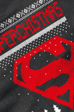 UGLY: Superman Superchristmas | Festive Comic Book Hero Shirt | Retro Christmas Style | Vintage