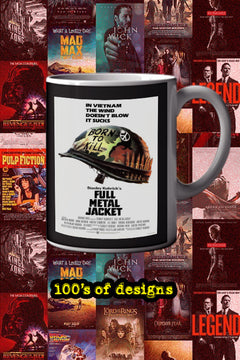 Full Metal Jacket 11oz Mug | Film Memorabilia Design | Full Metal Jacket | Lead Actor Name