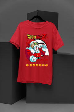 UGLY Roshi Christmas Chaos | Dragon Ball Z Santa Shirt | Festive Anime Wear | Retro Anime