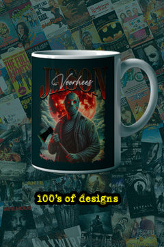 Halloween Jason Voorhees 11oz Mug | Horror Film Poster Design