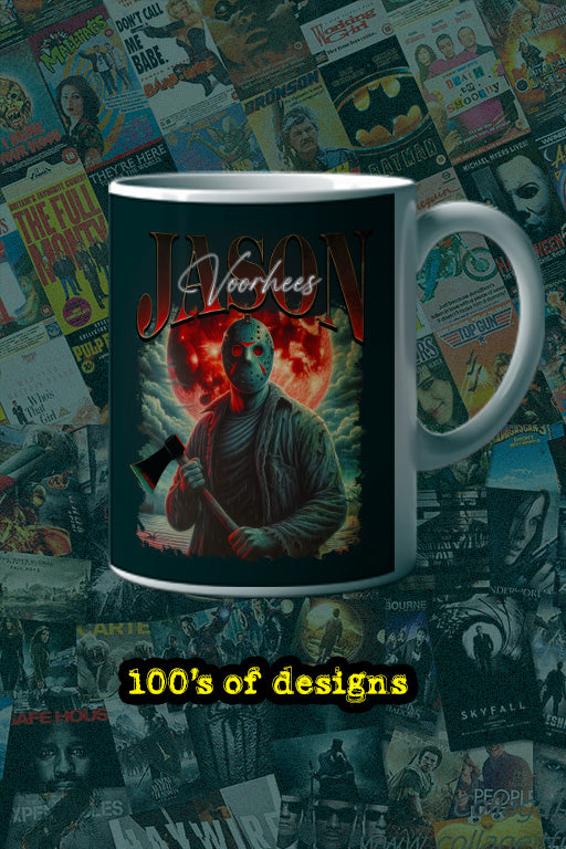 Halloween Jason Voorhees 11oz Mug | Horror Film Poster Design