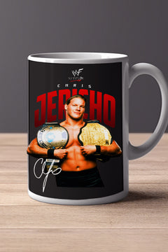 CHRIS JERICHO 11oz Mug featuring Pro Wrestling | WWE Legend CHRIS JERICHO Design