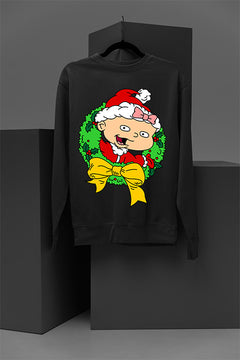 UGLY Retro Rugrats Lil Christmas Sweatshirt | 90s Cartoon | Holiday Ugly Design