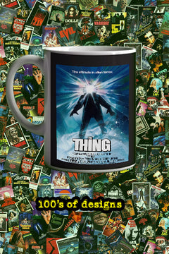 The Thing 11oz Mug | Film Memrobillia | The Thing Poster Design | Kurt Russell