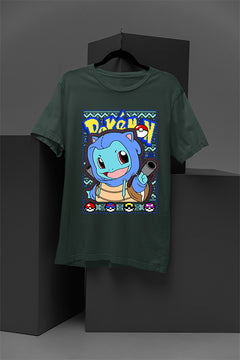 UGLY Christmas Squirtle Pokemon Tee | Festive Ugly Design | Retro Nostalgic