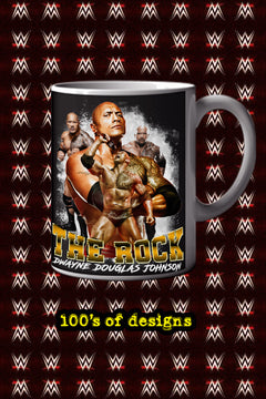 The Rock 11oz Mug | Pro Wrestling | Dwayne Johnson Design
