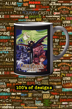 Code Geass 11oz Mug featuring Lelouch vi Britannia | Anime Fan Gift Idea