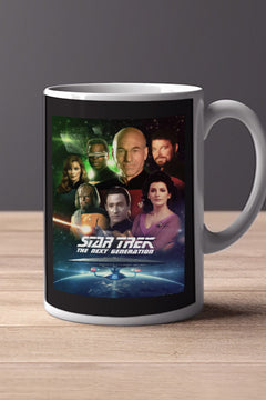 Star Trek The Next Generation 11oz Mug | TV Show | Picard Ready for Tea Mug