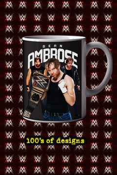 DEAN AMBROSE 11oz Mug | Pro Wrestling | DEAN AMBROSE Image | Collectible Merch | Gift for Fans