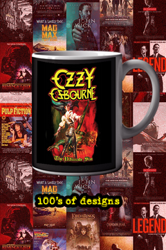Ozzy Osbourne The Ultimate Sin Mug | 11oz Rock Album Art Cup | Heavy Metal Classic Collectible