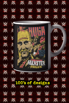 Hulkamania Lives 11 oz Mug | Classic WWF Tribute | Retro Hulk Rules Cup