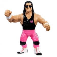 WWE Rare Bret Hart Collectors Edition  Wrestling Action Figure- Mattel Creations-Original In Box