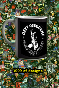 Ozzy Osbourne Blizzard of Ozz 11oz Mug | Classic Rock Album Tribute | Iconic Metal Legend Cup