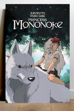 Studio Ghibli Classics VOL 1 – 3-Poster Set – Totoro – Howl’s Moving Castle – Princess Mononoke – 24x36 inch