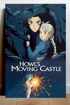Studio Ghibli Classics VOL 1 – 3-Poster Set – Totoro – Howl’s Moving Castle – Princess Mononoke – 24x36 inch