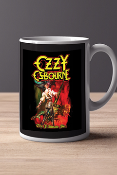 Ozzy Osbourne The Ultimate Sin Mug | 11oz Rock Album Art Cup | Heavy Metal Classic Collectible